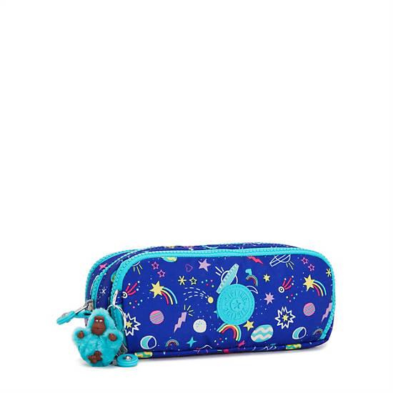 Kipling Gitroy Printed Pencil Case Tassen Donkerblauw | BE 1909DF